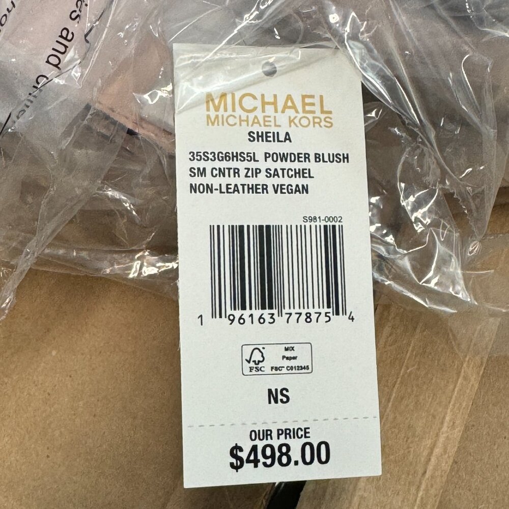 Michael Kors Sheila Small Satchel – Powder Blush - Picture 6 of 6